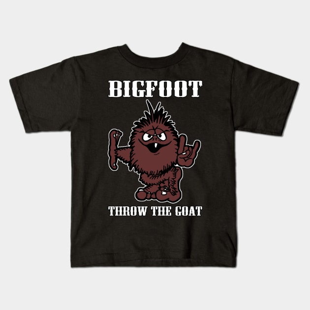 BIGFOOT Kids T-Shirt by PepperKittyRules